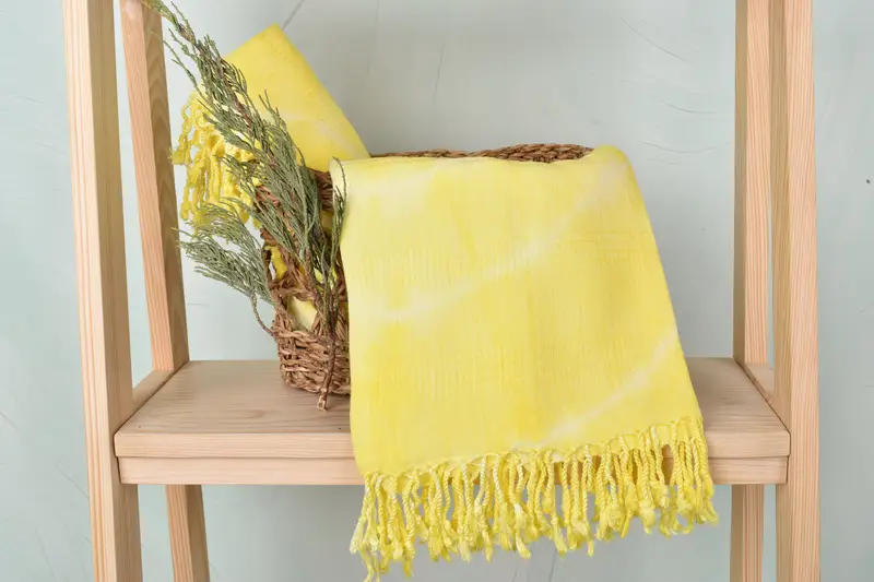 68x36 Cotton Tie Dye Towel, Bath towel, Gift Boxes Towel, Peshtemal Towel, Turkish bath towel, Best Wedding Gift, Fringed Turkish towel for poolside - 5
