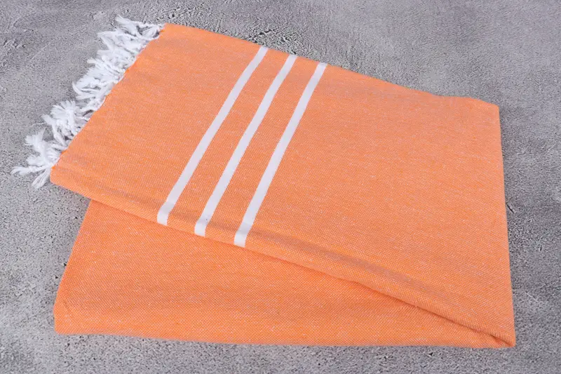 Bridal Party Gifts, Travel towel, Organic Towel, Absorbent towel, Personalized Bridesmaid Gift, 70x40 Cotton Striped Towel, Wedding Hand Made Gift - 6