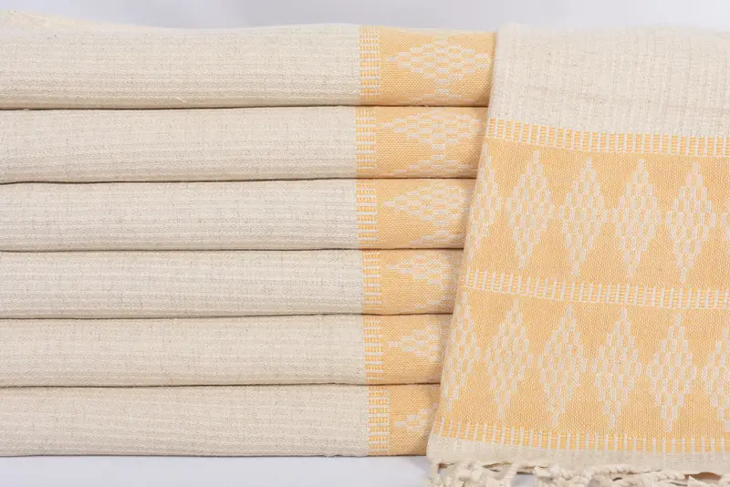 40x20 Linen Kilim Design Towel, Bridesmaid Gifts, Personalized Gifts, Valentine Day Gift For Her, Bachelorette Party Favor, Bathroom Towels - 2