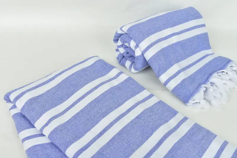Organic Towel, 68x36 Cotton Striped Terry Towel, Lightweight Turkish towel, Bachelorette Party Gifts Bridesmaids, Wedding Favors, Wedding Gift Ideas - 7