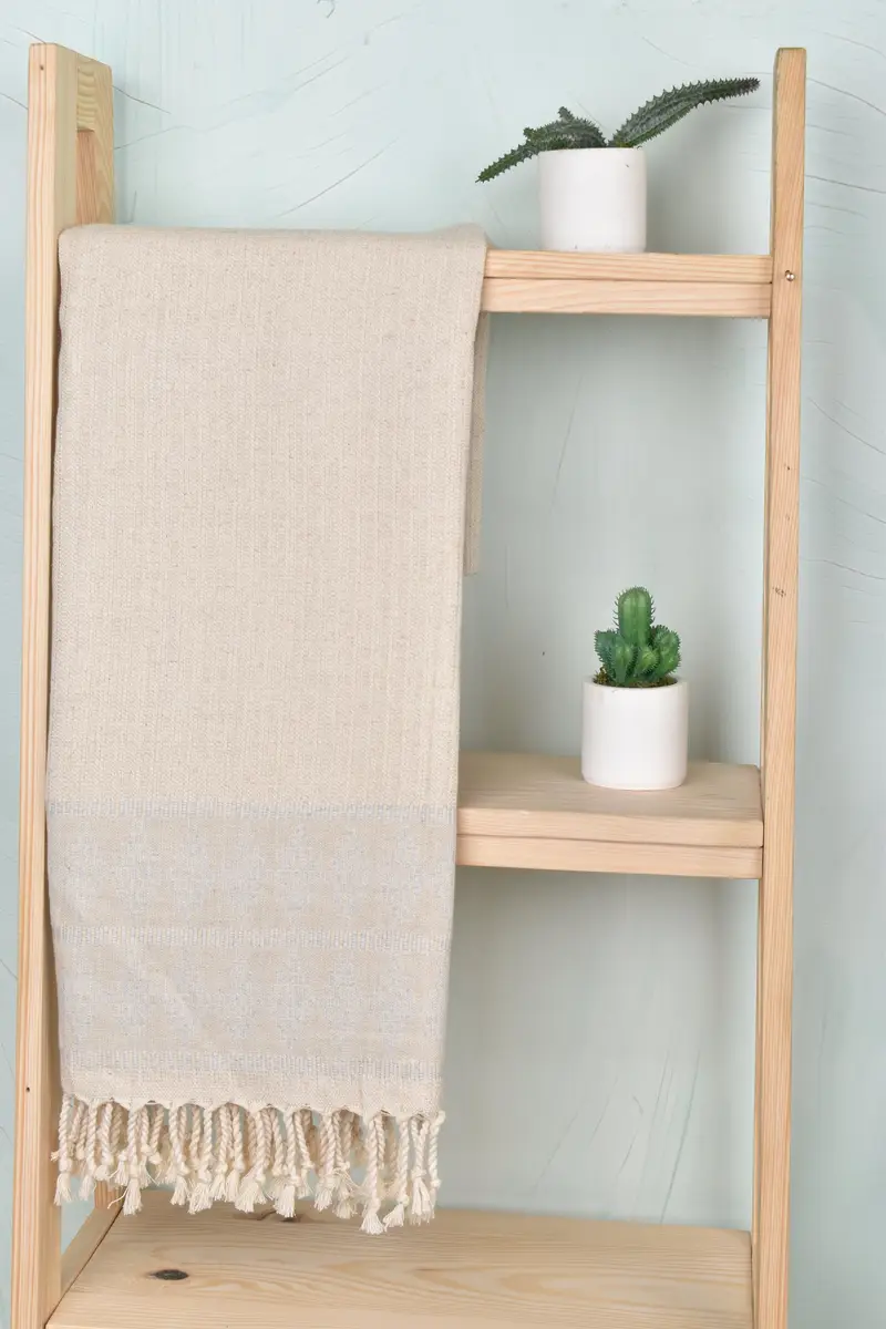 70x36 Linen Kilim Design Towel, House Warming Gift, Bachelorette Party Gift, Bridal Shower Favors, Turkish beach towel, Bachelorette Party Items - 8