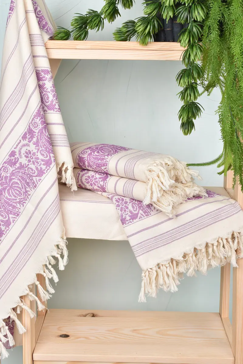 Custom Wedding Gift, Housewarming Gift, 66x40 Cotton Scorpion Design Towel, Bathroom Towel, Turkish Towel Beach, Turkish Towel USA, Yoga Towel - 6