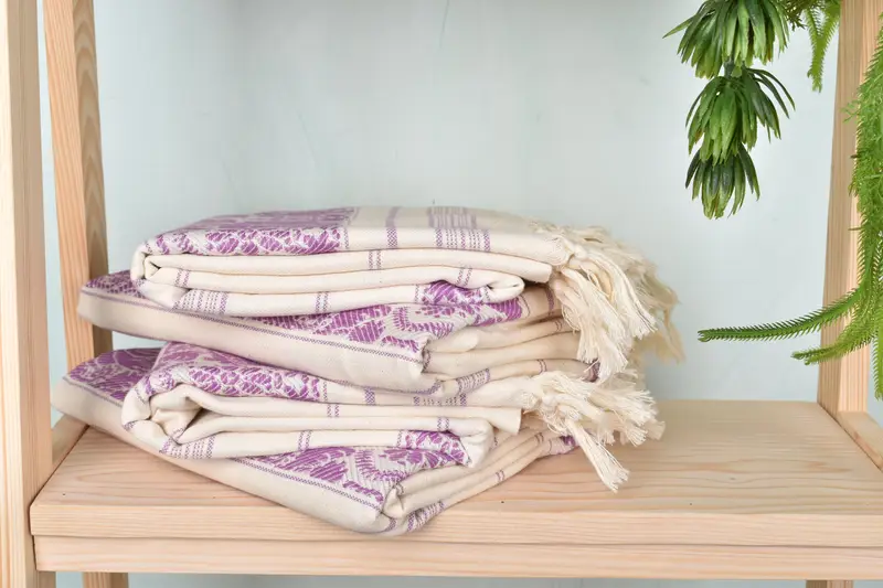 Custom Wedding Gift, Housewarming Gift, 66x40 Cotton Scorpion Design Towel, Bathroom Towel, Turkish Towel Beach, Turkish Towel USA, Yoga Towel - 7