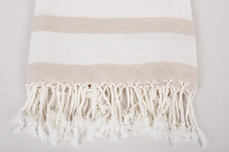 Personalized Gift, Turkish Towel Beach, Absorbent Turkish towel, Turkish bath towel for spa, Valentines Day Gift For Him, 70x40 Cotton Striped Towel - 4