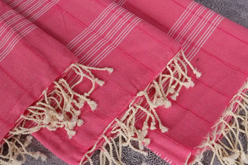 Gift For Him, Soft and absorbent Turkish towel, Custom Wedding Gifts, Unique Gift, Beach Towel Monogram, Gift For Her, 70x40 Cotton Striped Towel - 5