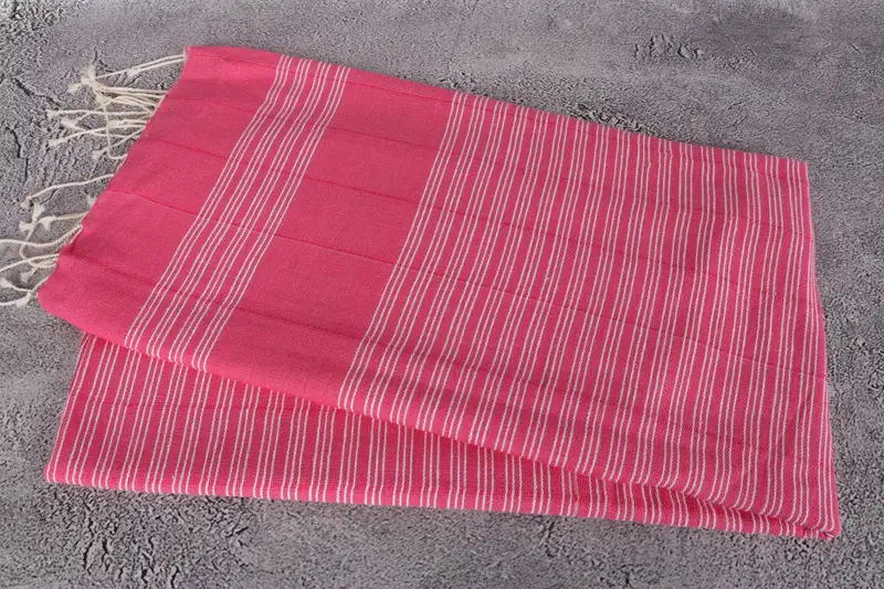 Gift For Him, Soft and absorbent Turkish towel, Custom Wedding Gifts, Unique Gift, Beach Towel Monogram, Gift For Her, 70x40 Cotton Striped Towel - 6