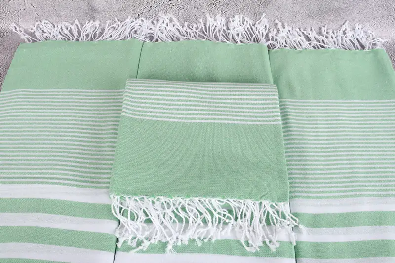70x40 Cotton Striped Towel, Monogram Towels, Bachelor Bachelorette Party Favors, Turkish hand towel, Lightweight Turkish towel, Handmade Gift - 4