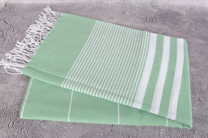 70x40 Cotton Striped Towel, Monogram Towels, Bachelor Bachelorette Party Favors, Turkish hand towel, Lightweight Turkish towel, Handmade Gift - 6