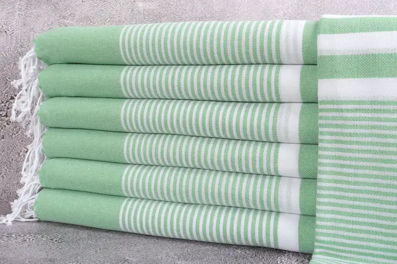 70x40 Cotton Striped Towel, Monogram Towels, Bachelor Bachelorette Party Favors, Turkish hand towel, Lightweight Turkish towel, Handmade Gift - 1
