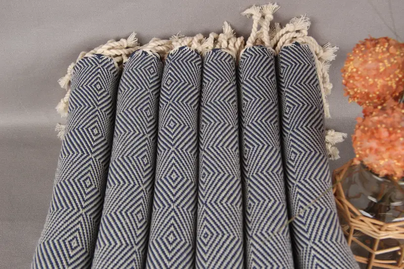 Gift For Coworker, Wedding Favors, Turkish bath towel for spa, Bachelor Bachelorette Party Favors, 74x40 Cotton Diamond Towel, Large Turkish Towel - 3