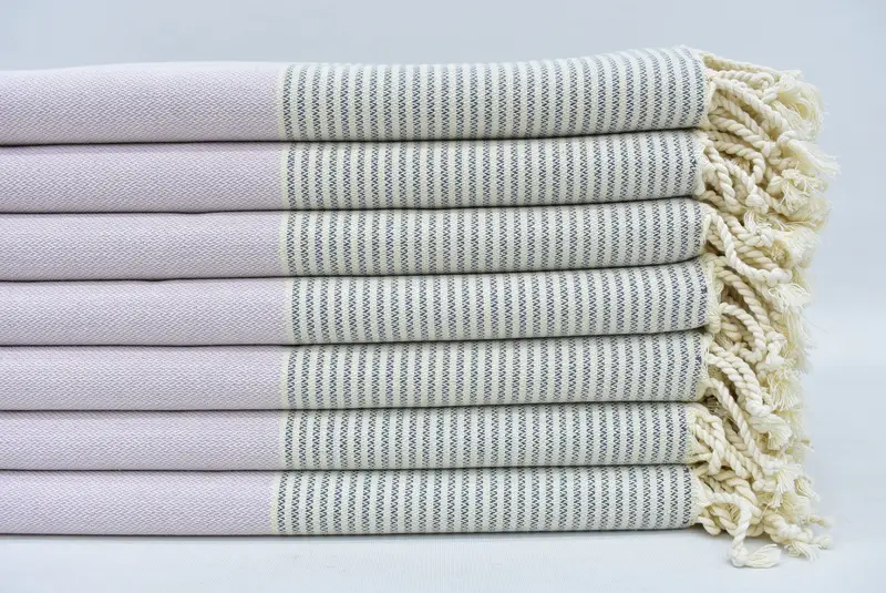 Large Turkish Towel, Gift Boxes Towel, 70x40 Cotton Striped Towel, Spa Towel, Best Friend Gift, Turkish Towel Personalized, Personalized Towel