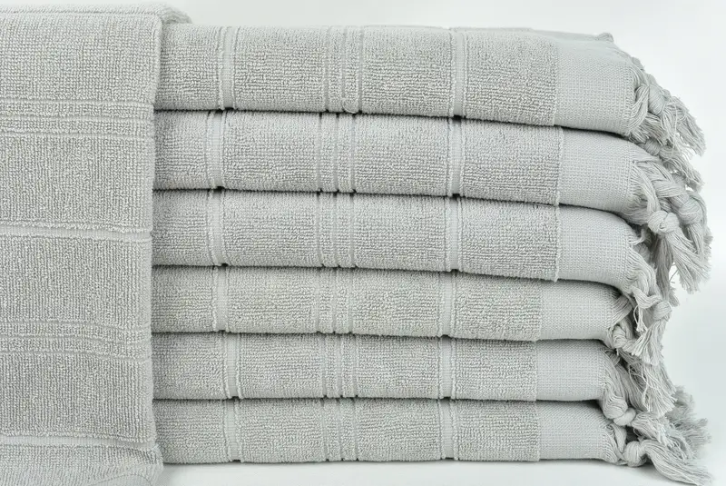 Gym Towel, Personalized Dish Towel, 40x18 Cotton Striped Terry Towel, Best Wedding Gift, Small Bath Towels, Hand Size Towels, Personalized Gifts - 1