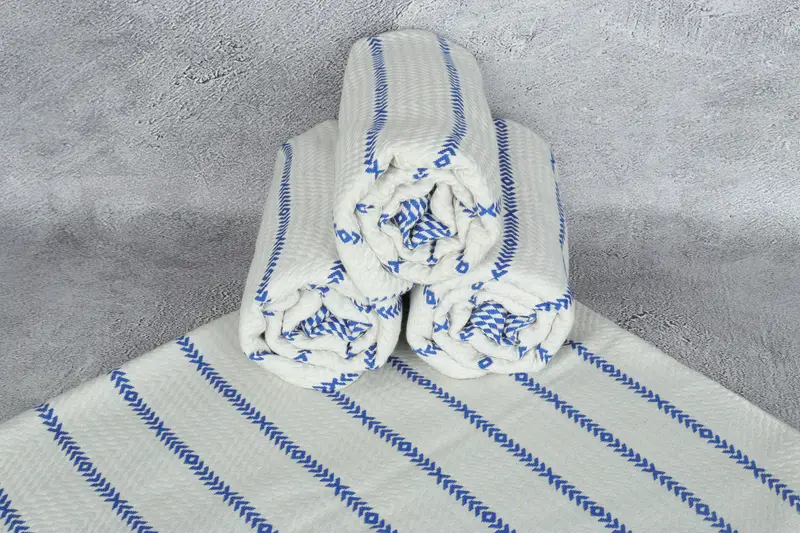 Thin towel, Lightweight Turkish towel, 80x40 Cotton Diamond Towel, Personalized Turkish Towel, Peshtemal Towel USA, Bachelorette Party Favor - 7