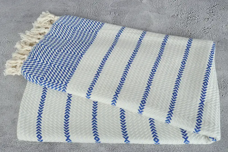 Thin towel, Lightweight Turkish towel, 80x40 Cotton Diamond Towel, Personalized Turkish Towel, Peshtemal Towel USA, Bachelorette Party Favor - 6