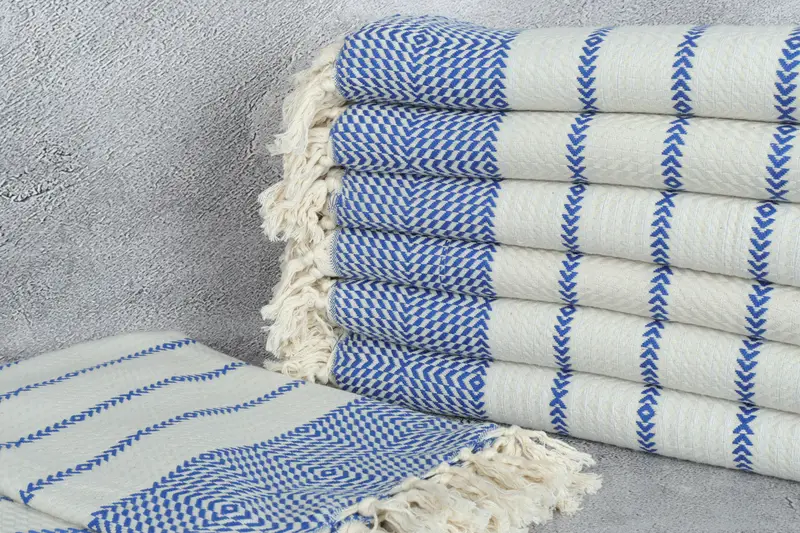 Thin towel, Lightweight Turkish towel, 80x40 Cotton Diamond Towel, Personalized Turkish Towel, Peshtemal Towel USA, Bachelorette Party Favor - 2