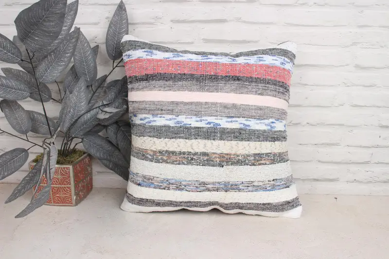 18x18 White Pillow Case, Car Cushion Case, Pillow, Toss Cushion Case, Gift Pillow, Authentic Pillow Cover, Pillow for Sofa, Antique Pillows - 1