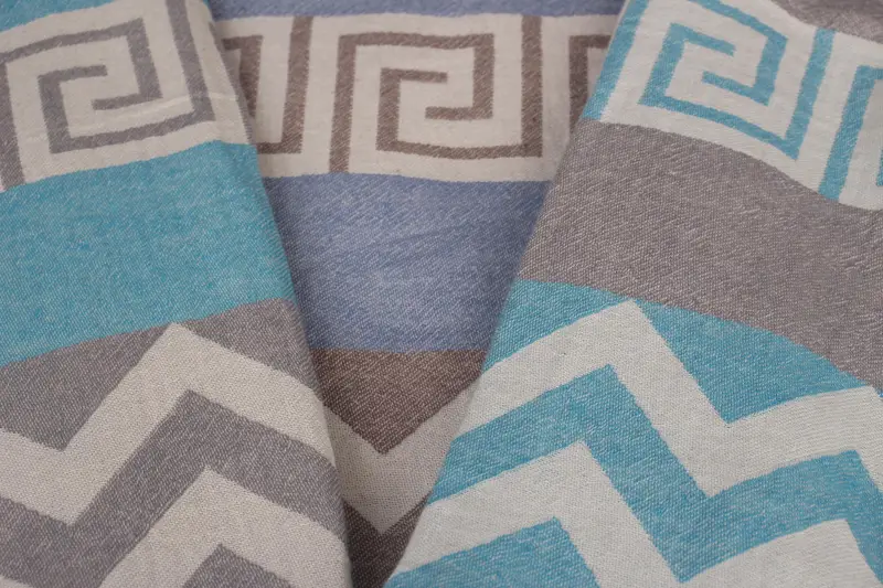 Organic Turkish towel, Absorbent towel, Engagement Gift, Organic cotton Turkish peshtemal towel, Handmade Gift, 70x36 Cotton Geometric Towel - 3