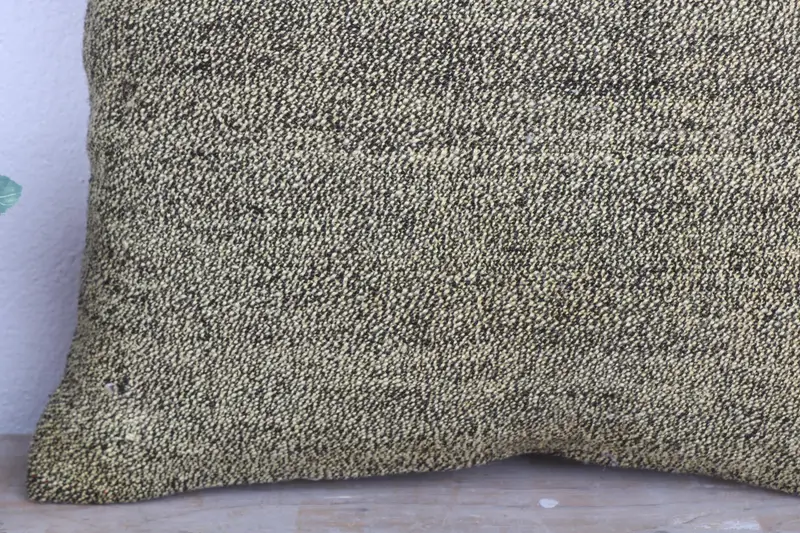 Vintage Pillow, Kilim Pillow Cover, 18x18 Brown Cushion Case, Wholesale Cushion Cover, Handmade Kilim Cushion, Pillow Sham, Traditional Cushion Case - 3