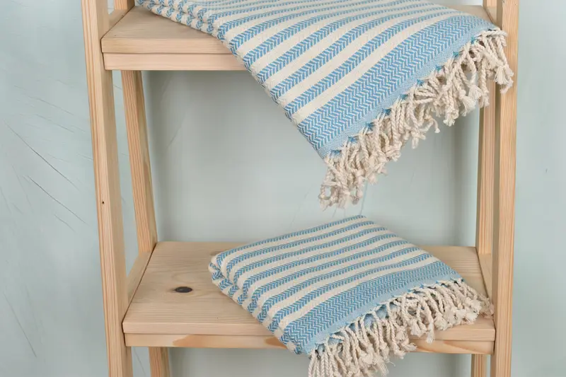 70x40 Cotton Chevron Towel, Bridesmaid Gift Towel, Yoga Towel, Boyfriend Christmas Gift, Best Beach Towel, Scarf Towel, Wedding Towel, Turkish towel - 5