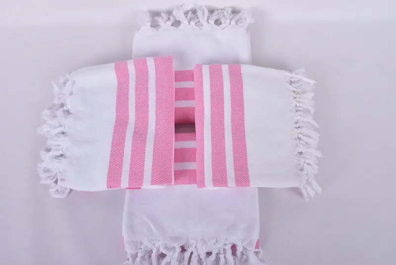 Summer Towel, Beach Theme Wedding Gift, Large Turkish Towel, Bridesmaid Favors, 70x40 Cotton Herringbone Towel, Travel towel, Best Friend Gift - 6