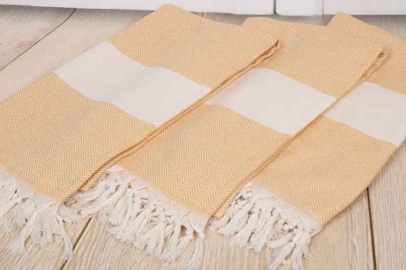 70x40 Cotton Herringbone Towel, Beach Towel Bulk, Organic Beach Towel, Bachelorette Party Decorations, Bachelorette Favor, Turkish hand towel - 6