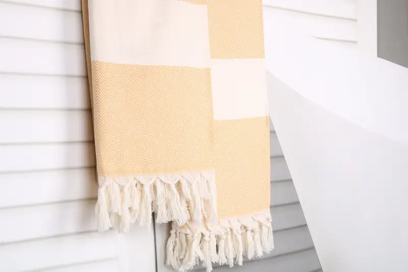 70x40 Cotton Herringbone Towel, Beach Towel Bulk, Organic Beach Towel, Bachelorette Party Decorations, Bachelorette Favor, Turkish hand towel - 8