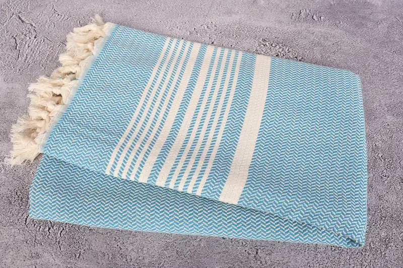 70x40 Cotton Striped Towel, Sand-free towel, Turkish Towel Beach, Gift Towel, Bachelor Gifts, Girls Weekend Getaways Ideas, Turkish Towel Bulk - 6