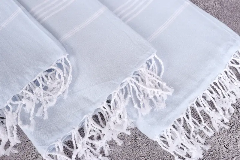 Embroidery Towel, Bridal Shower Gifts, Quick-Dry Beach Towel, Wedding Gift, Thin and lightweight Turkish peshtemal, Absorbent Turkish towel - 5