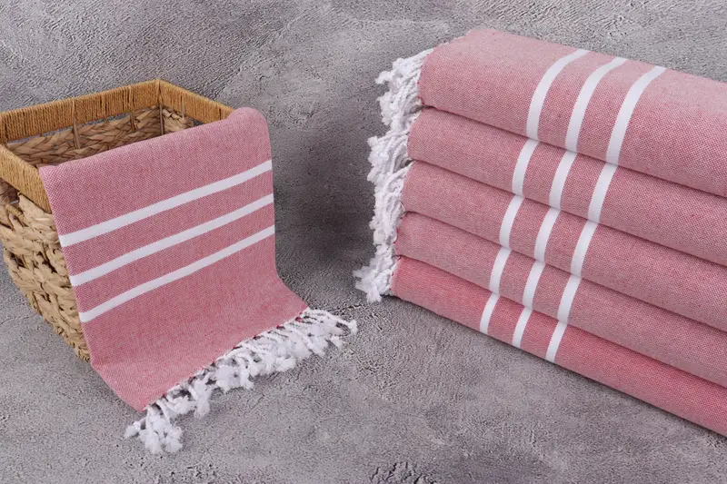 Birthday Gift, Custom Gift, Luxury towel, 70x40 Cotton Striped Towel, Summer Gift, Bachelorette Party Gifts For Bride, Custom Turkish Towel - 3