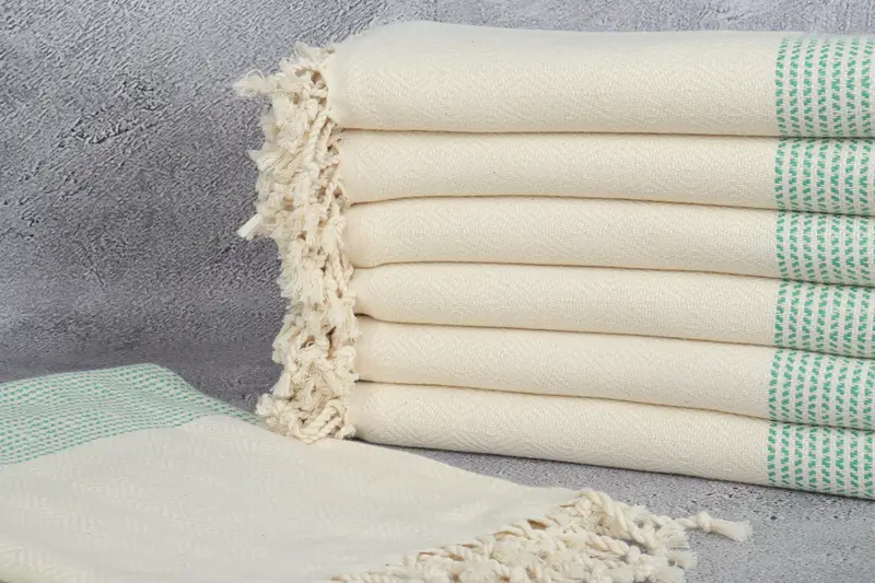 Personalized Towel, Gifts For Him, Monogrammed Beach Towel, 70x40 Cotton Diamond Towel, Peshtemal, Handwoven organic Turkish towel for spa - 2