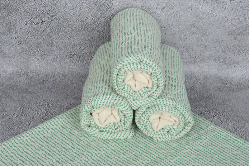 Personalized Towel, Gifts For Him, Monogrammed Beach Towel, 70x40 Cotton Diamond Towel, Peshtemal, Handwoven organic Turkish towel for spa - 7