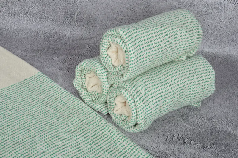 Personalized Towel, Gifts For Him, Monogrammed Beach Towel, 70x40 Cotton Diamond Towel, Peshtemal, Handwoven organic Turkish towel for spa - 8
