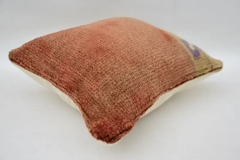 12x12 Red Pillow Sham, Vintage Kilim Throw Pillow, Home Decor Pillow, Designer Throw Pillow, Gift Pillow, Cushion, Outdoor Throw Cushion Cover - 6