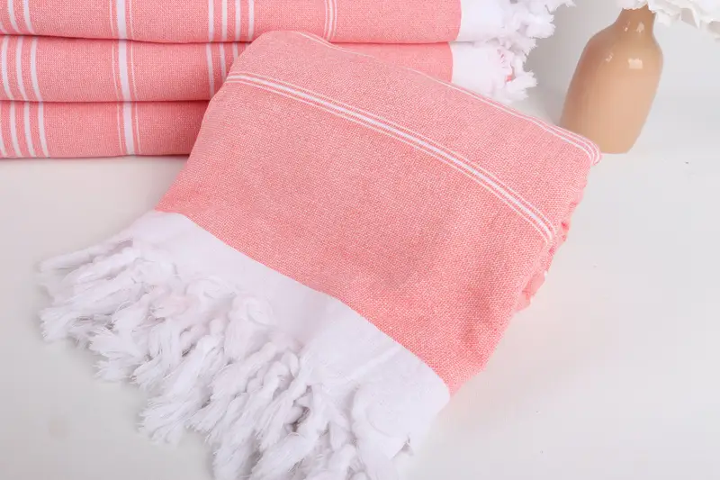 70x36 Cotton Striped Terry Towel, Quick-Dry Beach Towel, Custom Beach Towel, Large Beach Towel Personalized, Best Friend Gift Ideas, Fouta towel - 3
