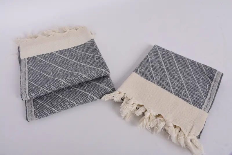 Bridesmaid Gifts, Gym Towel, 36x18 Cotton Geometric Towel, Beach Theme Bachelorette Party, Christmas Hand Towel, Turkish Tea Towel, Wedding Favors - 7