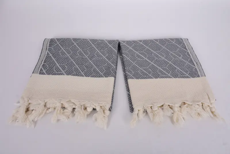 Bridesmaid Gifts, Gym Towel, 36x18 Cotton Geometric Towel, Beach Theme Bachelorette Party, Christmas Hand Towel, Turkish Tea Towel, Wedding Favors - 6