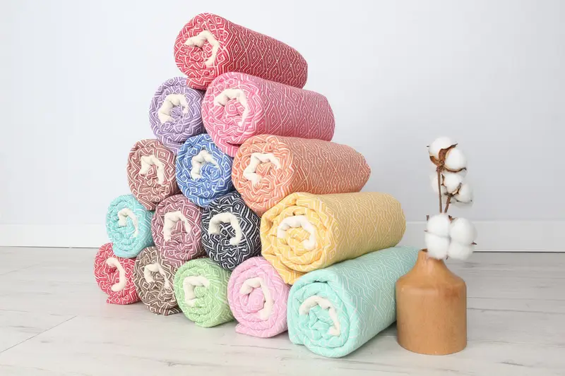 Turkish hand towel, Unique Wedding Gift, Bachelorette Gifts, Maid Of Honor Gift, Peshtemal Towel, Wedding Gifts Towel, 68x38 Cotton Diamond Towel