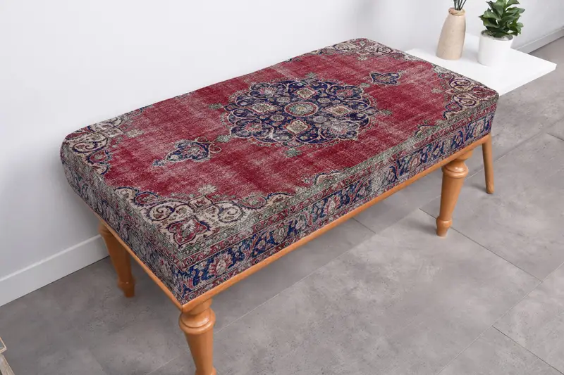 Kilim Esintili Osmanlı Yün Karışımlı Modüler Koltuk Takımı