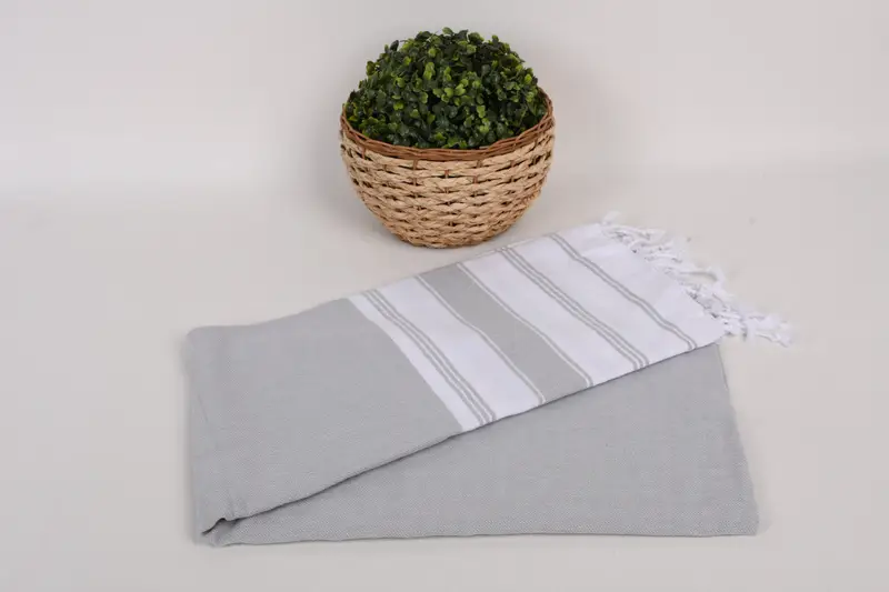 Bachelorette Party Gifts, Quick-dry towel, 70x40 Cotton Striped Towel, Bachelorette Party Favors Beach, Organic Turkish towel, Sand-free towel - 4