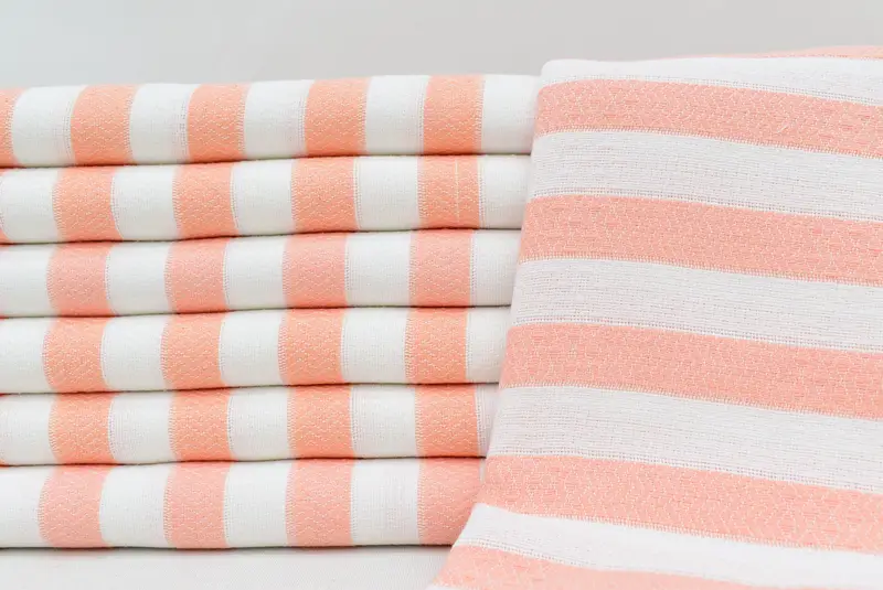 Custom Wedding Gift, Bachelorette Towel, Bachelorette Party Favors Beach, Peshtemal Towel, 70x36 Cotton Striped Towel, Monogram Turkish Towel - 1