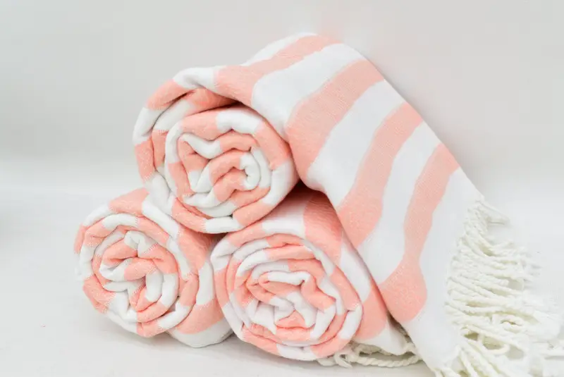 Custom Wedding Gift, Bachelorette Towel, Bachelorette Party Favors Beach, Peshtemal Towel, 70x36 Cotton Striped Towel, Monogram Turkish Towel - 8