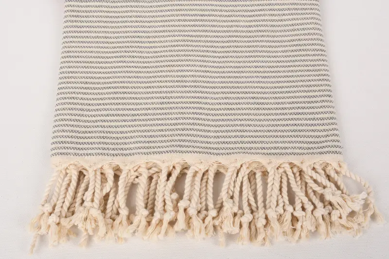 Guest Towel, Custom Beach Towels, Wedding Favors, Monogram Turkish Towel, Memorial Gift, Best Wedding Gift, Custom Gift, 70x40 Cotton Striped Towel - 3