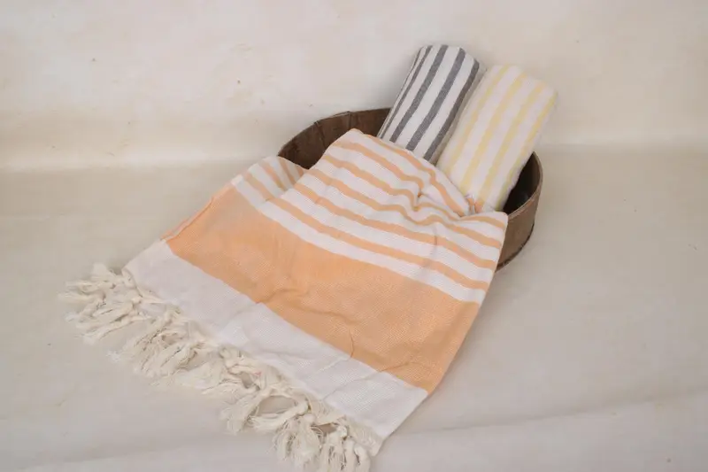 Anpassendes türkisches Handtuch, individuelle Handtücher, leichtes türkisches Handtuch, 64x36 Baumwollgestreifte Terry -Handtuch, Fitnesshandtuch, gestickeltes Handtuch, Badetuch - 6