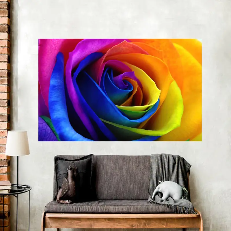 Modern Rose Printed Glass: Elegant, Trendy, Perfect for Rose Lovers