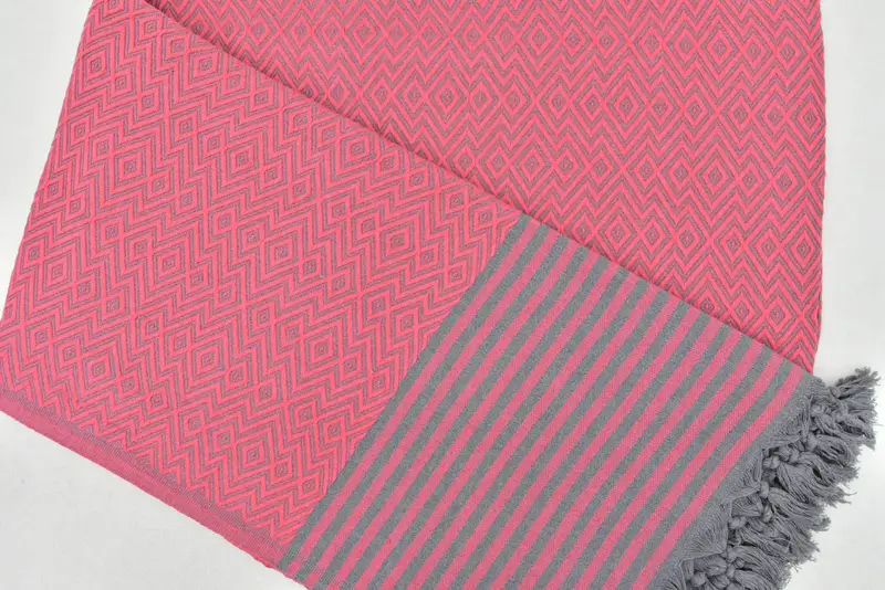 Beach Wedding Favor, Decorative Blanket, Girl Trip Party Favor, Employee Gifts, Bridesmaid Gifts, Throw Blanket Couch, 104x80 Cotton Diamond Towel - 6
