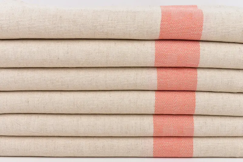 Organic Towel, Beach Towel Gift, Organic Beach Towel, Bachelor Gifts, Gift For Bride, Personalized Turkish Towel, 70x36 Linen Striped Towel - 2