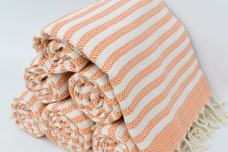 Bachelorette Towel, Gift For Her, Holiday Towel, Bridal Gifts, 70x40 Cotton Chevron Towel, Guest Towel, Absorbent Turkish towel, Peshtemal Towel - 8