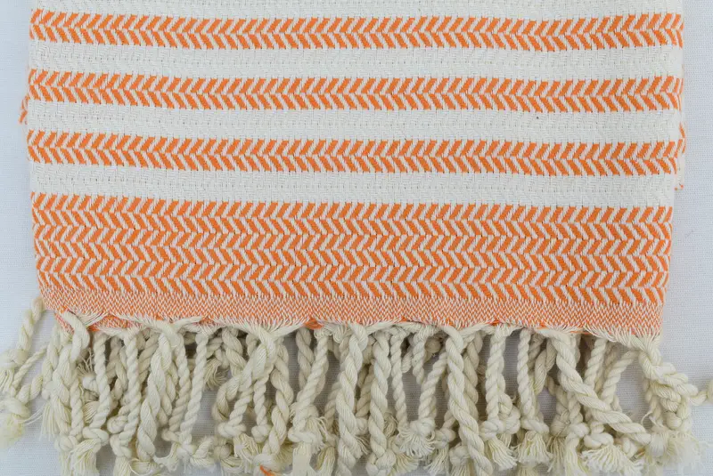 Bachelorette Towel, Gift For Her, Holiday Towel, Bridal Gifts, 70x40 Cotton Chevron Towel, Guest Towel, Absorbent Turkish towel, Peshtemal Towel - 4