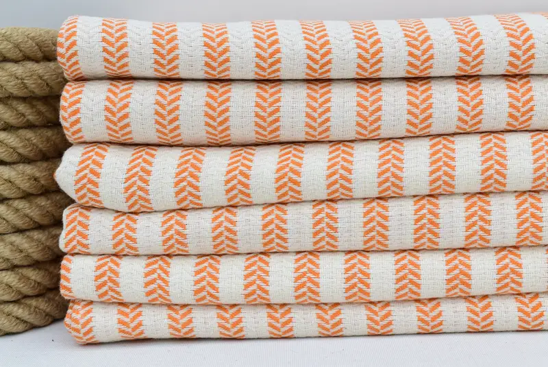 Bachelorette Towel, Gift For Her, Holiday Towel, Bridal Gifts, 70x40 Cotton Chevron Towel, Guest Towel, Absorbent Turkish towel, Peshtemal Towel - 1