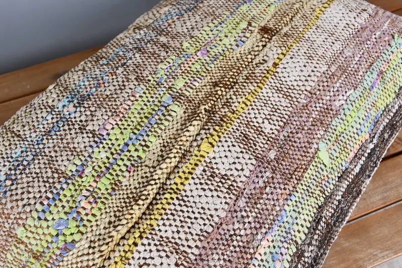 Kilim Pillow, Boho Pillow Sham Cover, Handmade Kilim Cushion, Pillow Sham, 16x24 Beige Pillow Case, Designer Throw Cushion Case - 4